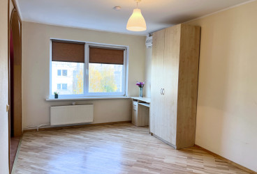 Modern, very spacious apartment with a large loggia in an excellent location. The largest apartment in the Lithuanian project.