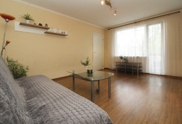 Warm and sunny two-room apartment in Purvciems