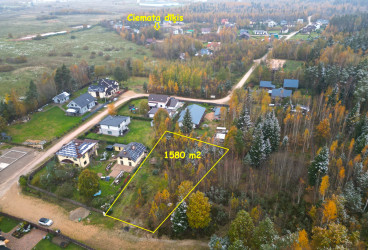 Plot of land for the construction of a private house 12 km from Riga