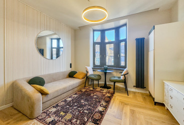 Stylish studio apartment in a renovated building