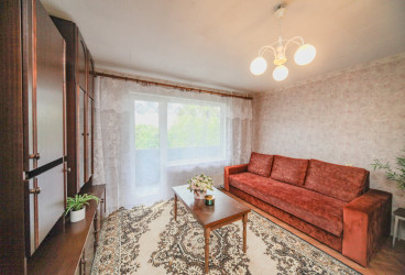 Spacious and cozy 1-bedroom apartment in the green area of Purvciems.