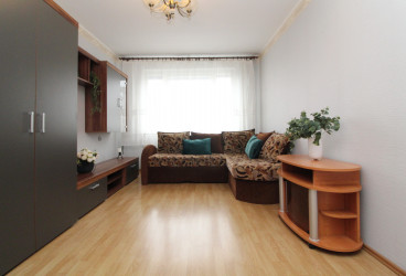 Apartment for a family in an area that is rapidly developing and improving. 