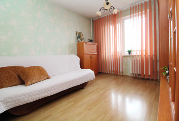 Apartment in an area that is rapidly developing and improving. 