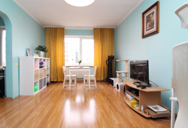 2-room apartment with two loggias in one of the most convenient locations in Purvciems.