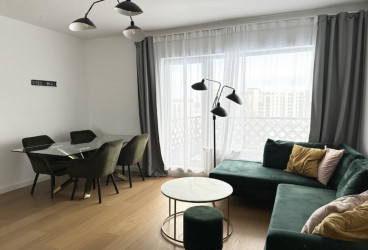 Modern and Bright 3-Room Apartment in Skanstes District, Riga Center