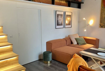 Mājīgs renovēts 1-istabas lofts
