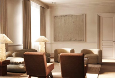 Spacious 2-Room Facade Apartment in Colonel’s House