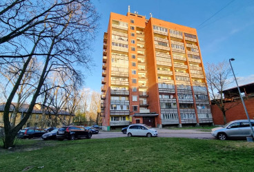 1-room apartment with a large loggia